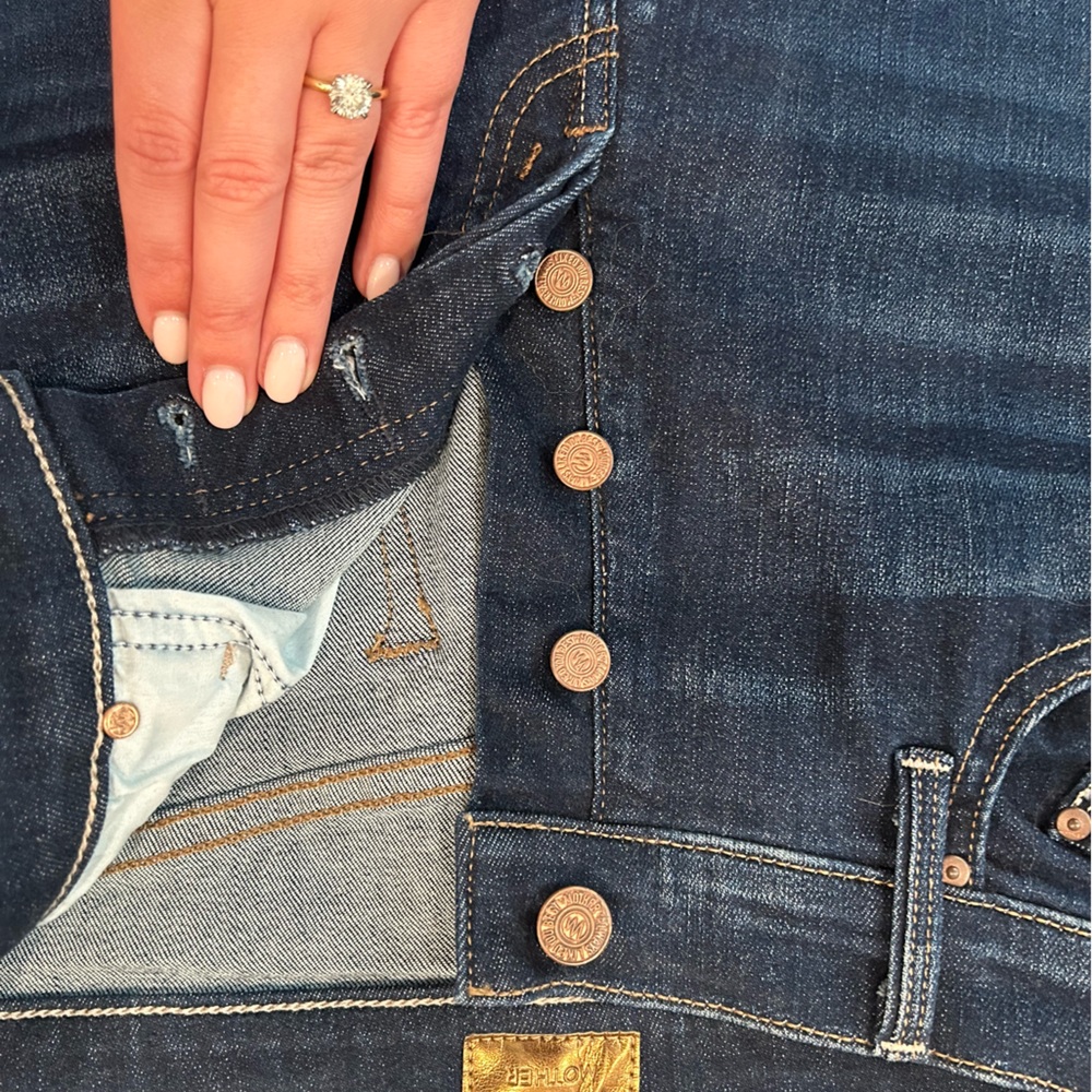 MOTHER rambler ankle jeans